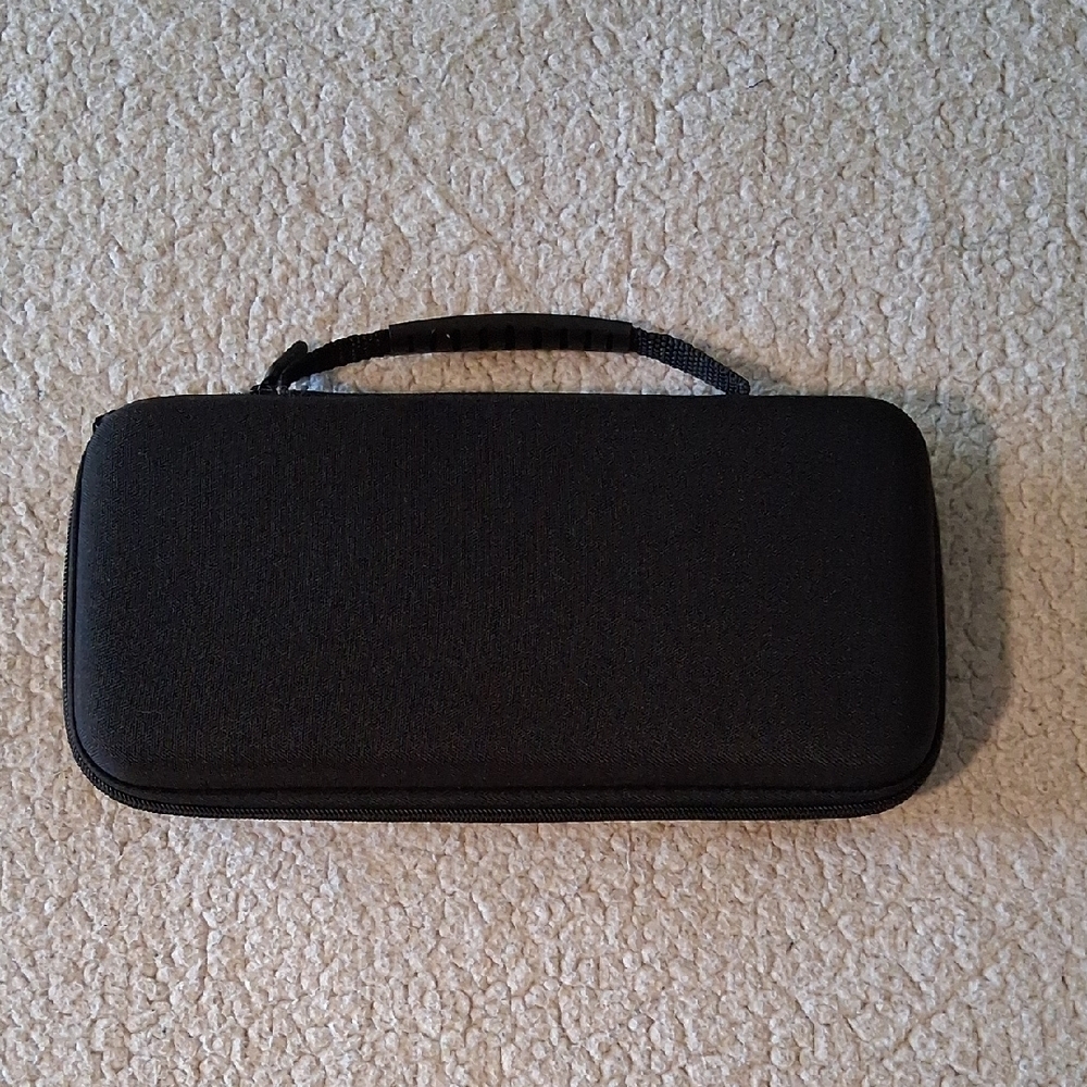 New Nintendo Switch Sleek Black Carrying Case
